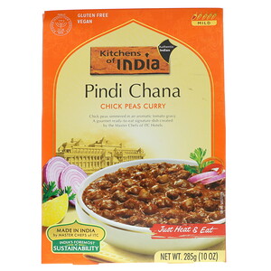Китченс оф индия, Pindi Chana, Chick Peas Curry, Mild, 10 oz (285 g) отзывы