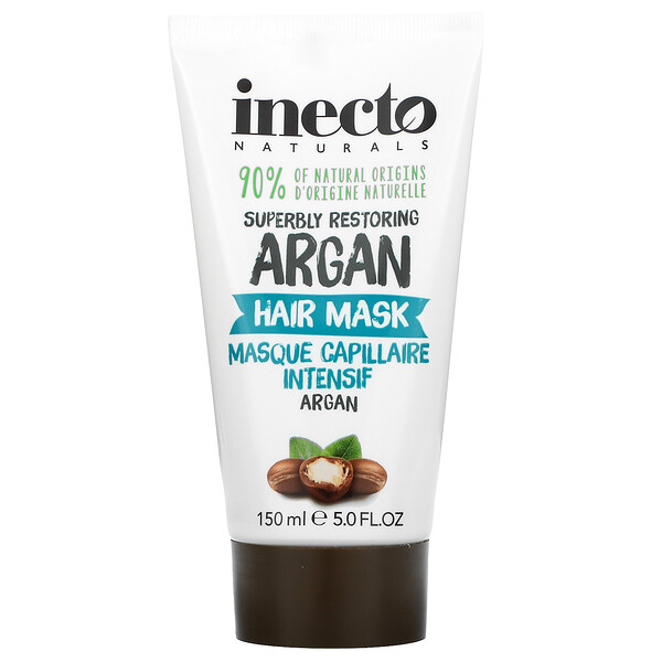 Inecto‏, Superbly Restoring Argan, Hair Mask, 5.0 fl oz (150 ml)