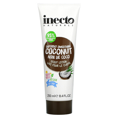 Купить Inecto Разглаживающий лосьон для тела с кокосом, 250 мл (8, 4 жидк. Унции)