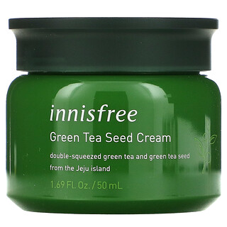 Innisfree, крем с экстрактом семян зеленого чая, 50 мл (1,69 жидк. унции)