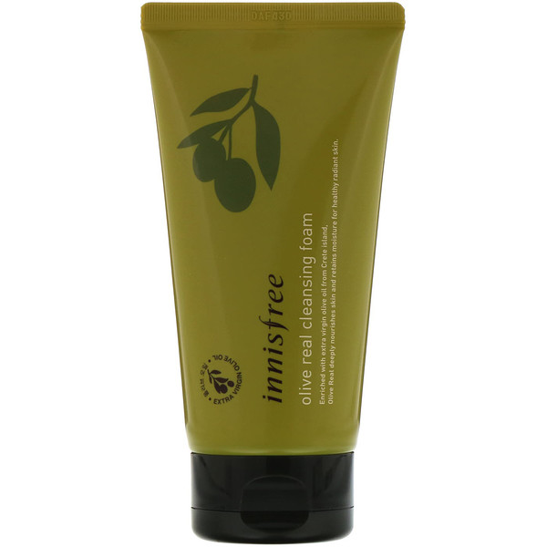 olive real cleansing foam
