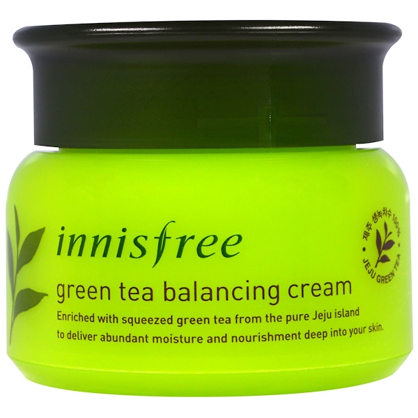 Innisfree, Green Tea Balancing Cream, 1.69 oz (50 ml) iHerb