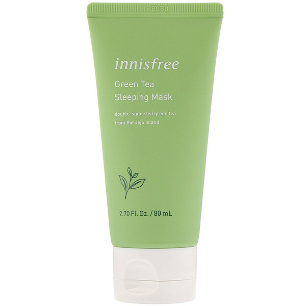 Innisfree, Green Tea Sleeping Beauty Mask, 2.7 fl oz (80 ml) iHerb