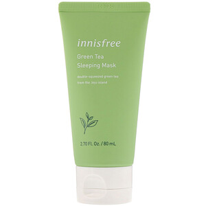 Иннисфри, Green Tea Sleeping Mask, 2.7 fl oz (80 ml) отзывы покупателей