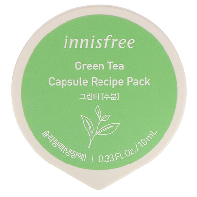 Купить Innisfree Капсульная маска для лица, зеленый чай, 10 мл (0, 33 жидк. унции)