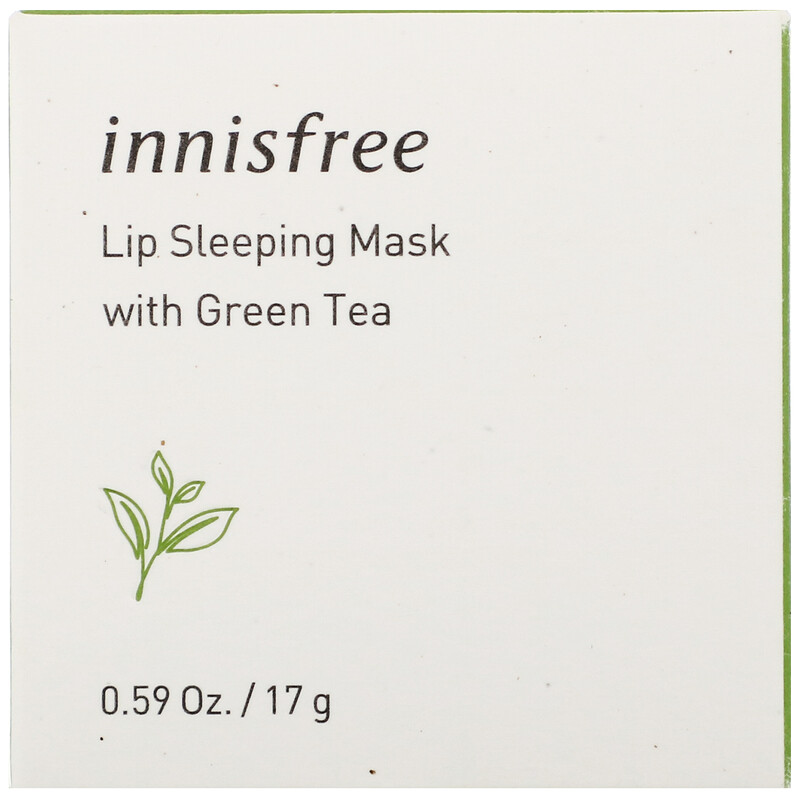 Innisfree, Lip Sleeping Mask with Green Tea, 0.59 oz (17 g) iHerb