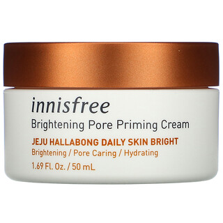 Innisfree, Jeju Hallabong Daily Skin Bright, Brightening Pore Priming Cream, 1.69 fl oz (50 ml)