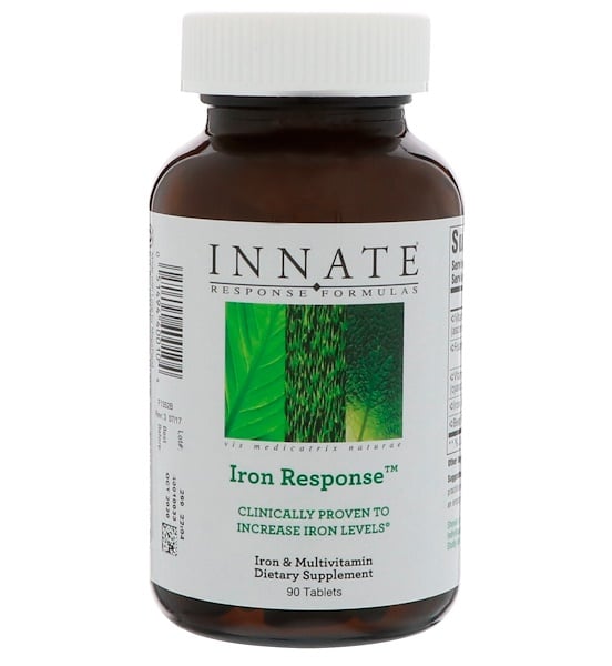 Innate Response Formulas, Iron Response, 90 таблеток