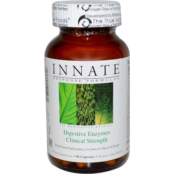 Innate Response Formulas, Digestive Enzymes, Clinical Strength, 90 Capsules (Discontinued Item) 