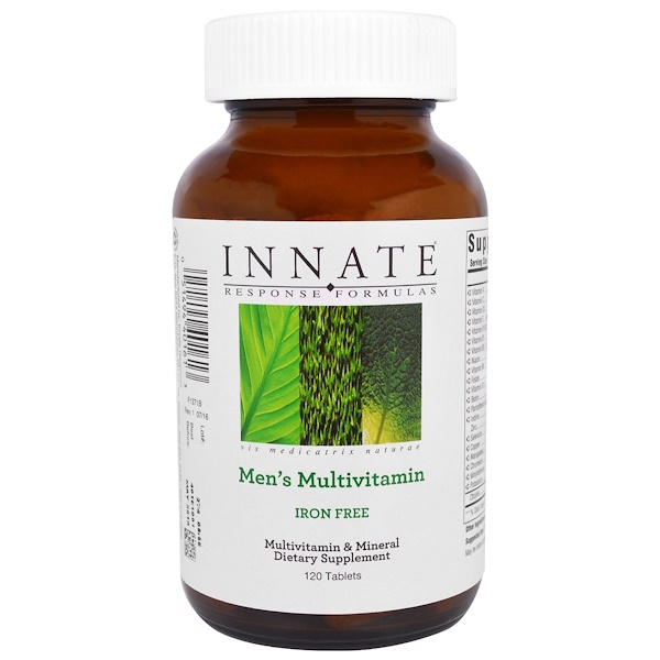 Innate Response Formulas, Multivitamin für Männer, ohne Eisen, 120 ...