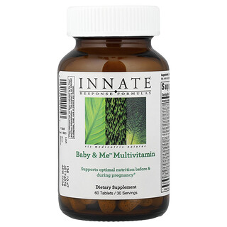Innate Response Formulas, мультивитамины для Baby & Me™, 60 таблеток