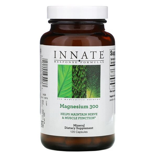 Innate Response Formulas, Magnesium 300, 120 Capsules - iHerb