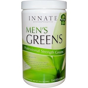 Отзывы о Иннэйт Респонс формулас, Men's Greens, Professional Strength Greens, 10.6 oz (300 g)