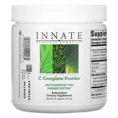 Innate Response Formulas C-Complete, порошок, 81 г (2,9 унции)