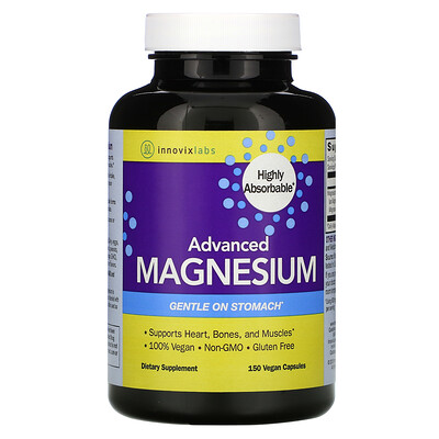 InnovixLabs Advanced Magnesium, 150 Vegan Capsules