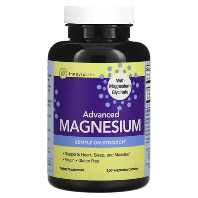 

InnovixLabs Advanced Magnesium 150 Vegetarian Capsules