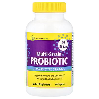 Product Image for InnovixLabs, Multi-Strain Probiotic, 60 Capsules