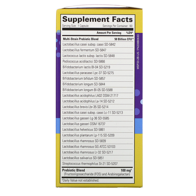 InnovixLabs, MultiStrain Probiotic, 50 Billion, 60 DelayedRelease