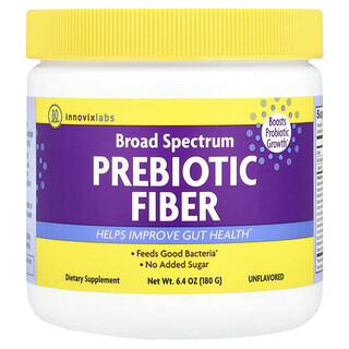 InnovixLabs, Broad Spectrum Prebiotic Fiber, Unflavored, präbiotische Breitbandfaser, geschmacksneutral, 180 g (6,4 oz.)