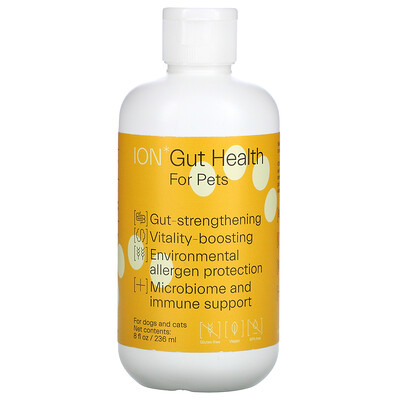 ION Biome Gut Health For Pets, For Dogs and Cats, 8 fl oz ( 236 ml)