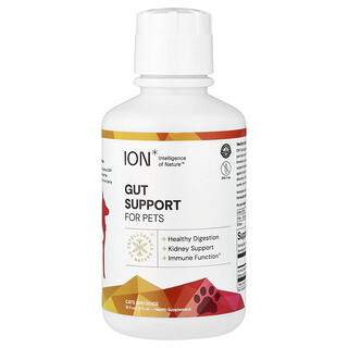 ION Intelligence of Nature, Suport intestinal pentru animale de companie, pisici și câini, 16 fl oz (473 ml)