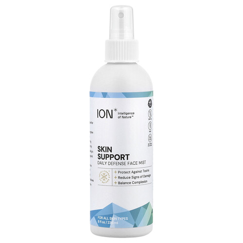 ION Intelligence of Nature, Skin Support, Daily Defense Face Mist, tägliches Abwehr-Gesichtsspray, für alle Hauttypen, 236 ml (8 fl. oz.)