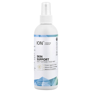 ION Intelligence of Nature, Skin Support, Daily Defense Face Mist, tägliches Abwehr-Gesichtsspray, für alle Hauttypen, 236 ml (8 fl. oz.)