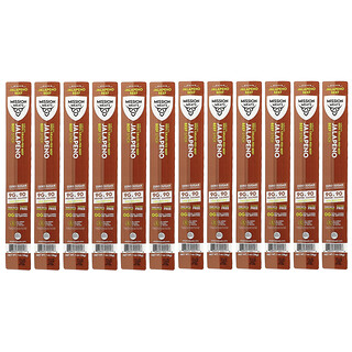 Mission Meats, Jalapeno Beef Stick, 12 Sticks, 1 oz (28 g) Each