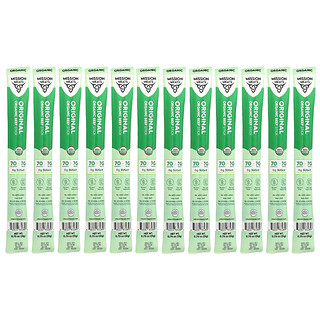 Mission Meats, Original Organic Beef Stick, 12 Sticks, 0.75 oz (21 g) Each