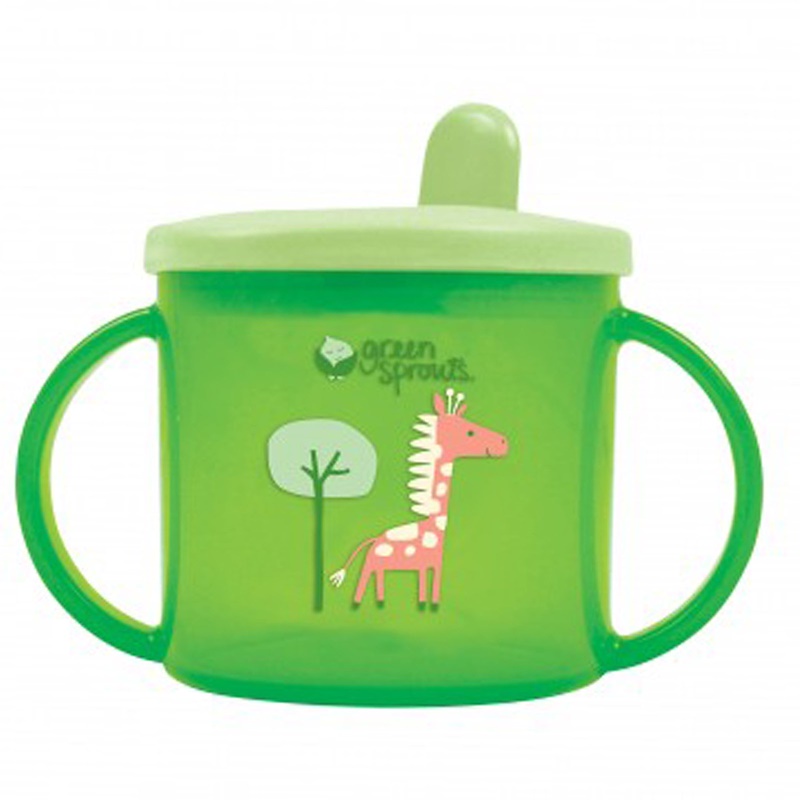 i play Inc., Green Sprouts, Sippy Cup, 3-12 Months, Stage 2/3, Green, 6 ...