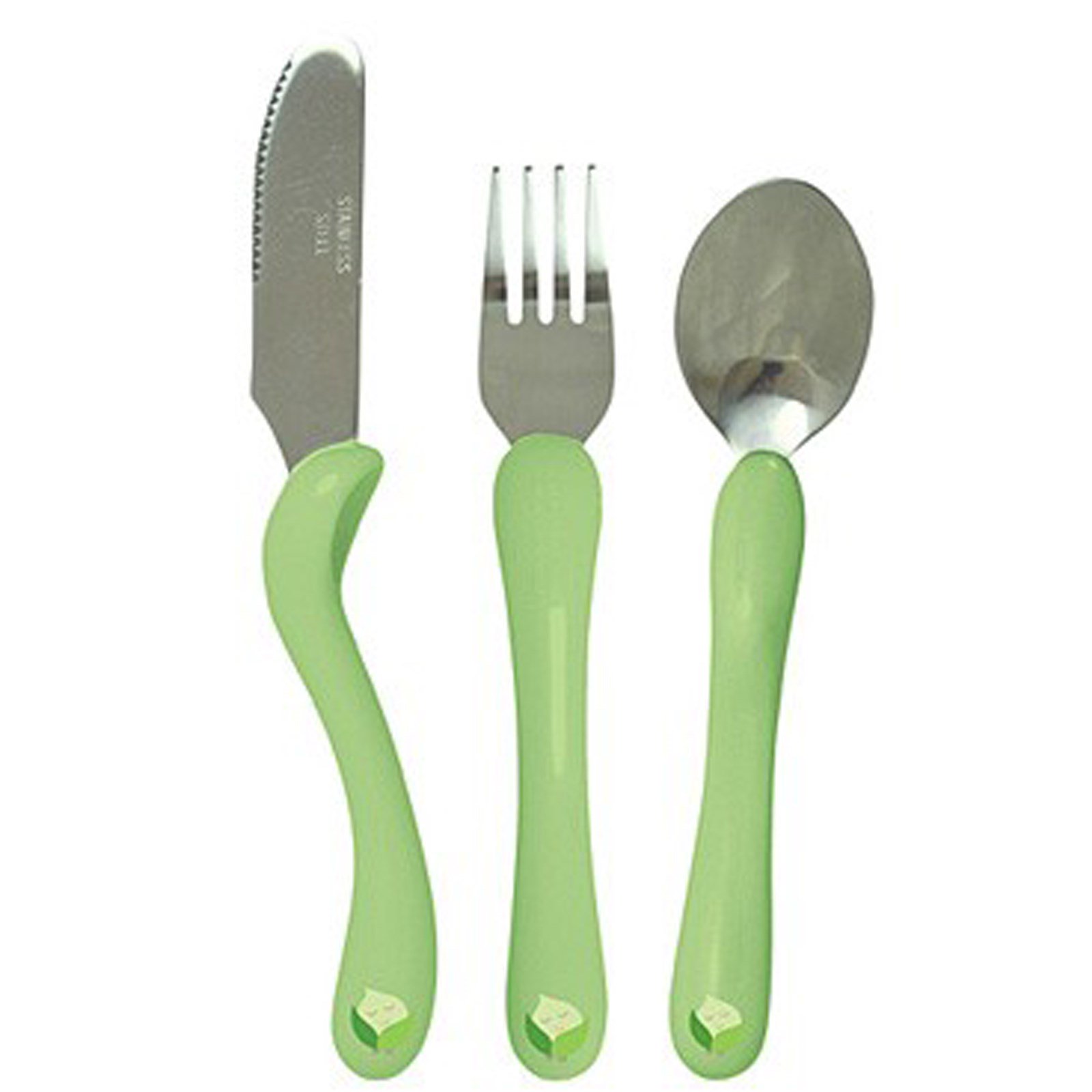 i play Inc., Toddler Cutlery Set, 12 Mo+, 3 Pieces iHerb
