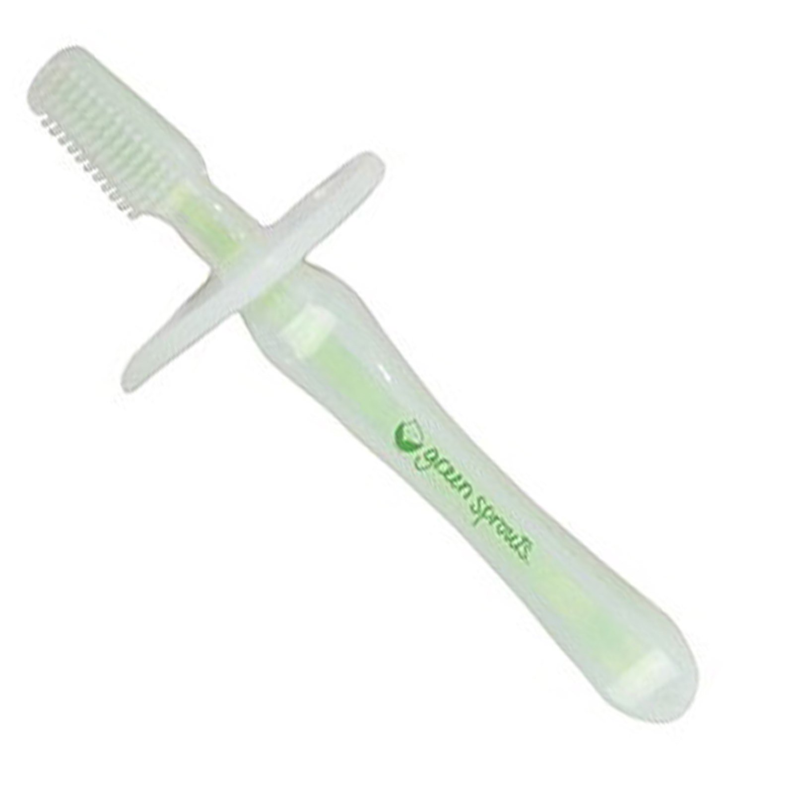green sprouts silicone toothbrush