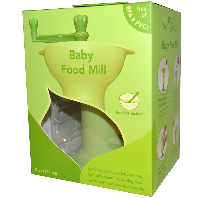 i play Inc., Green Sprouts, Baby Food Mill, 1 Mill, 8 oz (236 ml) iHerb