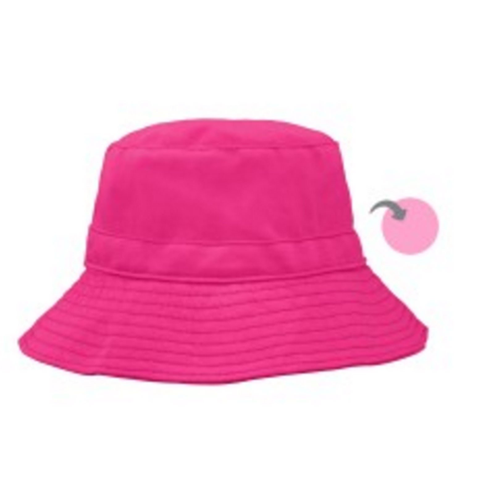 hot pink bucket hat