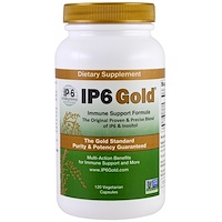 IP6 Gold, формула для поддержки иммунитета, 120 капсул в растительной оболочке - изображение