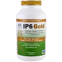 IP6 Gold, формула для поддержки иммунной системы, 240 растительных капсул - изображение