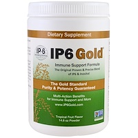 IP6 Gold, Формула для поддержки иммунитета, Вкус тропических фруктов, Порошок, 414 г - изображение
