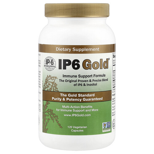 Ip-6 International IP6 Gold®, Immune Support Formula, 120 Vegetarian Capsules