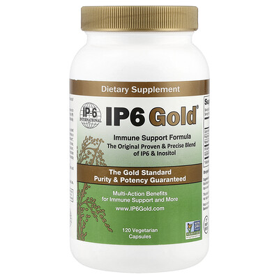 Photos - Vitamins & Minerals IP-6 International, IP6 Gold®, Immune Support Formula, 120 Vegetarian Capsules IPS-33080