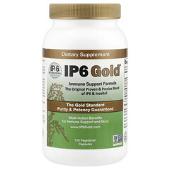 IP6 Gold, формула підтримки імунітету, 120 вегетаріанських капсул