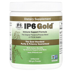 IP6 Gold®, порошок для підтримки імунітету, без ароматизаторів, 308 г