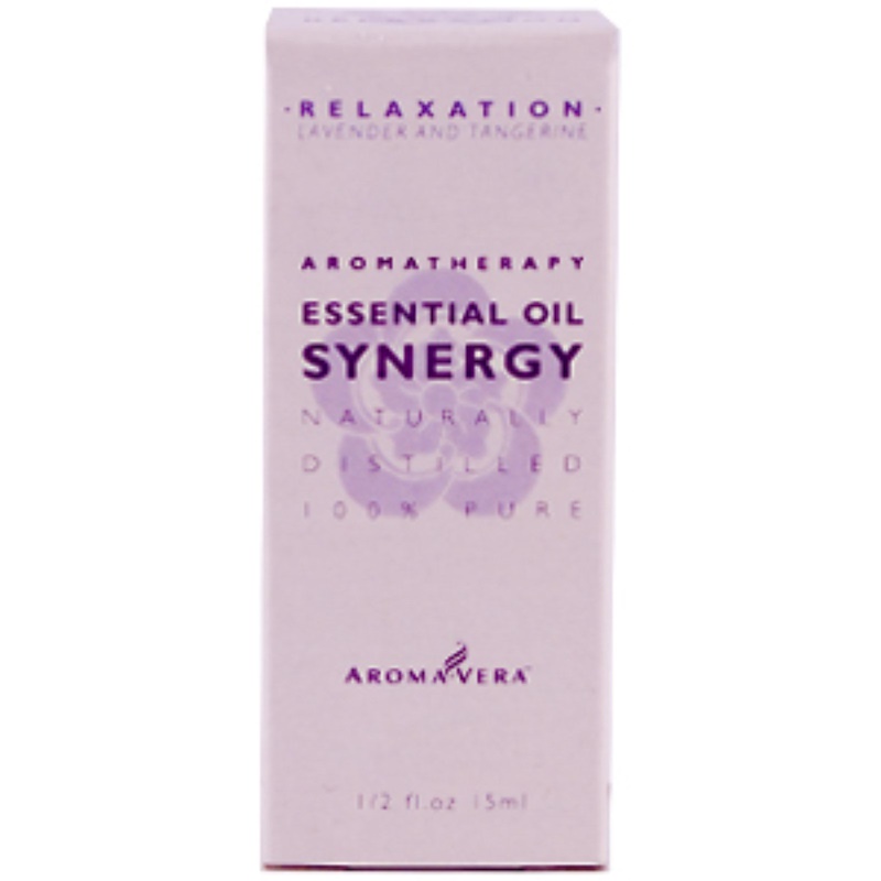 Irwin Naturals, Aroma Vera, Relaxation Essential Oil Synergy, 1/2 fl oz (15 ml) iHerb