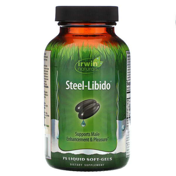 Irwin Naturals, Steel Libido, 75 cápsulas gelatinosas líquidas