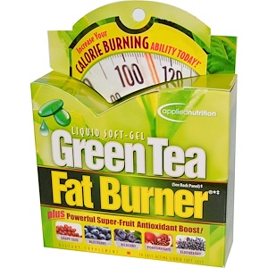Irwin Naturals, Сжигатель жира с зеленым чаем (Green Tea Fat Burner), 30 желатиновых капсул быстрого действия