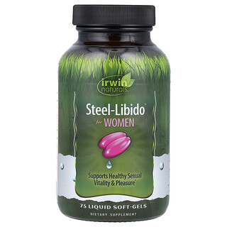 إيروين ناتشورالز‏, Steel-Libido®‎ للنساء، 75 كبسولة هلامية سائلة