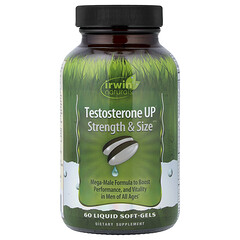 Testosterone UP Strength & Size™, 60 капсул із рідиною