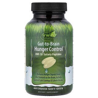 Irwin Naturals, Gut-To-Brain Hunger Control™, 60 capsules liquides à enveloppe molle
