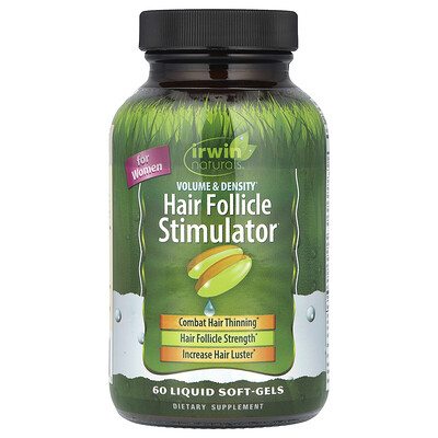 Product Image for Irwin Naturals, Hair Follicle Stimulator, For Women, 60 Liquid Soft-gels