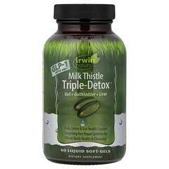 MilkThistle Triple-Detox™, 60 капсул із рідиною