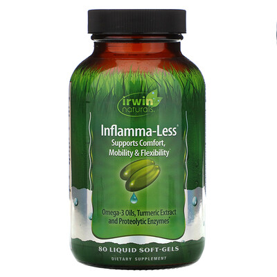 Irwin Naturals Inflamma-Less, 80 гелевых капсул